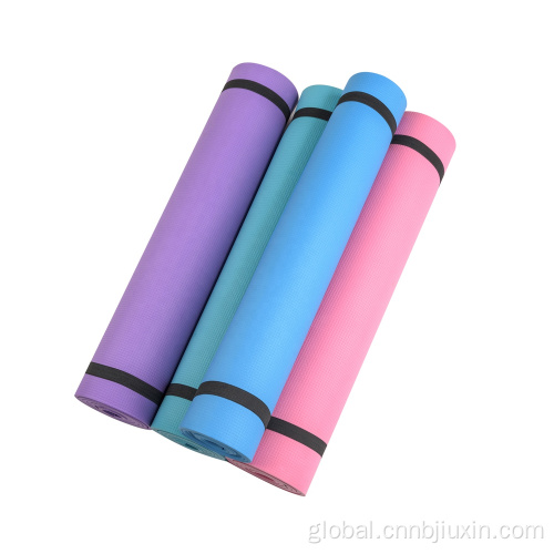 China pilates yoga exercise soft EVA colorful yoka mat Factory